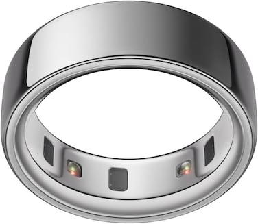 Oura Ring 4 Smart Ring (Size 11) - Silver (International Version)
