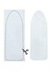 Duwee Delux Ironing Board Cover Replacement Pad 54''x18'', Extra Thick Feltpadding for Ironing Board