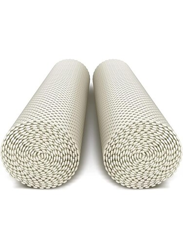 Jaffiust Roll Non Slip Rug Underlay - Non Slip Rug Gripper - Carpet Grippers &amp; Rug Grippers for Laminate Floors - Waterproof Floor Mat Shelf Drawer Liner (Color : White)