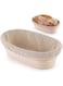 SKEIDO Oval Bread Proofing Basket Baking Supplies Rattan Banneton Brotform Portable Sourdough Banneton Bread Basket Woven Kitchen Tools 25x15x8cm