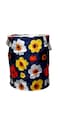 Rahalife Round Foldable Laundry Bag for Clothes with Lid Zip Closure and Carry Handle  Laundry Hamper Cloth Basket Pop up Laundry Hamper Portable Laundry Bag