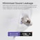 QCY Crossky C30 Open Ear Headphones Wireless Bluetooth, Clip-On Earbuds with 4 ENC Noise Cancelling Mic, Stable Fit, Dual Connection, EQ Customized, Sports Earphones for Workout/Running