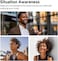 QCY Crossky C30 Open Ear Headphones Wireless Bluetooth, Clip-On Earbuds with 4 ENC Noise Cancelling Mic, Stable Fit, Dual Connection, EQ Customized, Sports Earphones for Workout/Running