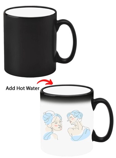 Colour Changing Heat Sensitive Magic Mug - Add Hot Tea or Coffee Lovers For Home Office Gift Kids Men Women