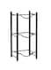 Three-Layer Vertical Water Bottle Storage Rack &acirc;&euro;&ldquo;75&Atilde;&mdash;34&Atilde;&mdash;33 cm Single Row (Black)