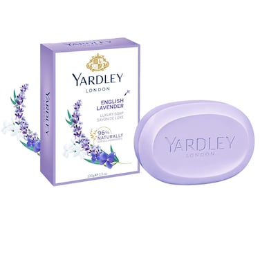 ياردلي لندن صابون لافندر إنجليزي فاخر 100 غرام –بنفسجي-