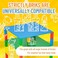 Strictly Briks Classic Baseplates 10" X 10" Brik Tower 100% Compatible with All Major Brands , Building Bricks For Towers , 4 Blue, Green, Red &amp; Yellow Stackable Base Plates &amp; 30 Stackers