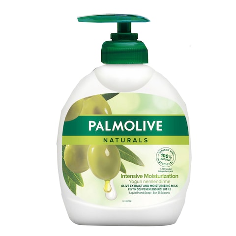 Palmolive Natural Liquid Hand Soap Pump Olive &amp; Milk 300ml