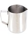 Steel Milk Frothing Jug Silver