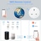 UanTii Tuya Wifi Smart Plug 20A Wireless Socket Mini Wifi Outlet Timing Schedule Function Smart Life App Remote Control Works with Amazon Alexa Google Home Siri Samsung Smart Things (1 Pcs)

