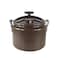 11 Litre Aluminium Pressure Cooker with Glass Lid, Heavy Duty, Induction &amp; Gas Compatible