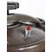 11 Litre Aluminium Pressure Cooker with Glass Lid, Heavy Duty, Induction &amp; Gas Compatible