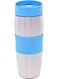 Mug With Silicone Rubber 383Ml Blue