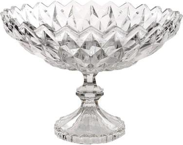 وعاء فاكهة - 30 سم - وعاء مزخرف لطاولة الطعام - وعاء فاكهة لديكور طاولة المطبخ، وعاء لطاولة القهوة المستديرة - وعاء روت لطاولة المطبخ، أطباق تقديم للسلطة