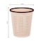 Kitchen Trash Can, Waste Basket Trash Bin Round Shape, Ideal Garbage Trash Can for Home &amp; Office Waste - Pack of 3 - Multicolor