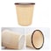 Kitchen Trash Can, Waste Basket Trash Bin Round Shape, Ideal Garbage Trash Can for Home &amp; Office Waste - Pack of 3 - Multicolor