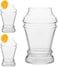 Juice Glasses Set of 3/ 300ml with Lid, Tumbler and Rocks Glasses Set, Versatile Dishwasher Safe Kitchen Glassware Set for Ideal for Water, Juice, Cocktails, and Iced Tea Parties