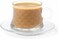 Coffee Cups with Saucers Set of 6-160ml - Ceramic Espresso Cappuccino Cups Set, Tea Mugs and Saucer
