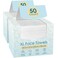 100 Count (2 Box) XL Disposable Face Towels 10&acirc;&euro; x 12&acirc;&euro;, 100% Viscose Fibre, Soft &amp; Skin Friendly Face Towelettes Disposable, Facial Tissue Face Wipes for Women Cleansing
