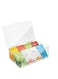 Lomeshow Acrylic Tea Bag Holder Storage Organizer, 8 Compartment Clear Plastic Tea Box with Lid, Multi-Purpose storage Box for Tea Bags, Office Supplies, Crafts, and Small Items，Home organizer