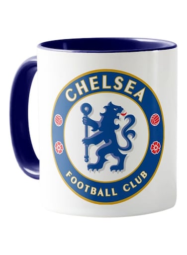 Piece Printed Chelsea FC Mug White/Blue 325ml