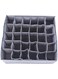 SKEIDO 30 Lattice Folding Bamboo Charcoal Underwear Tie Drawer Storage Box, Socks, Tl137
