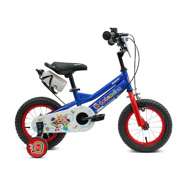 Mogoo - Cocomelon Beats Kids Bike - 12 Inch - Blue
