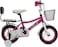 Vaux - Carnival Kids Bike 12 Inch - Dark Pink