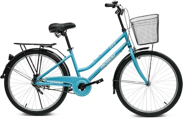 Mogoo - Zen City Bike - 26 inch - Light Blue