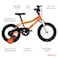 Whimsy - Classic 14 Inch Kids Bike - Orange