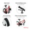 Whimsy - Pro Aluminum 20 Inch Kids Bike - Red