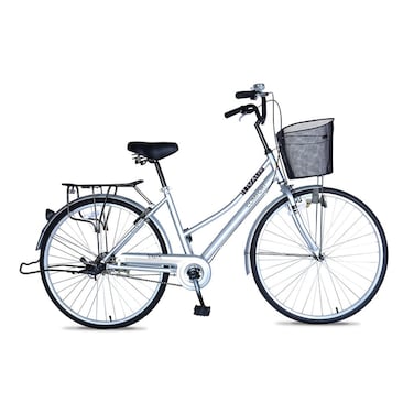 Vaux - Comfort City Bike 24" - Silver