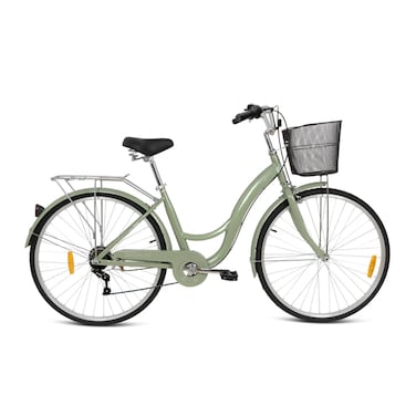 Mogoo - Brooklyn 24" 6 Speed City Bike - Green