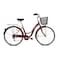 Mogoo - Brooklyn 24" 6 Speed City Bike - Red