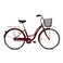 Mogoo - Brooklyn 24" City Bike - Red