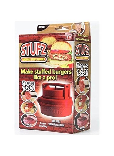Barbecue Tools Stufz Stuffed Burger Press As Seen on Tv Hamburger Grill BBQ Patty Maker Juicy