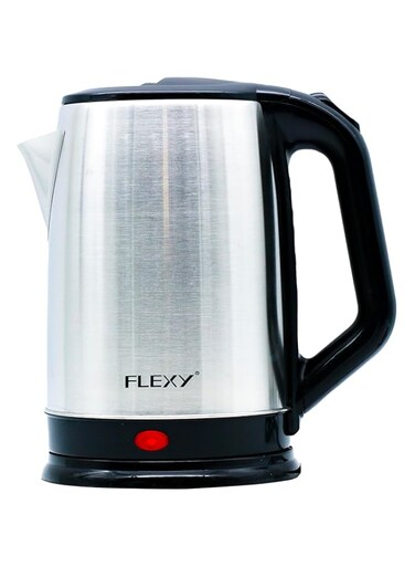FLEXY&reg; 2.5L Stainless Steel Electric Kettle   1500W, Removable Base   Boil-Dry Protection   Auto Shut-Off