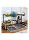 Stainless Steel Dish Drying Rack Over Sink Black