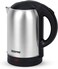 Stainless Steel Electric Kettle With Auto Shutt off and Boil Dry Protection 2 L 1800 W GK5466 Geepas Silver/Black