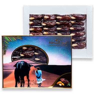 تمور المملكة تمر باللوز 250 غرام