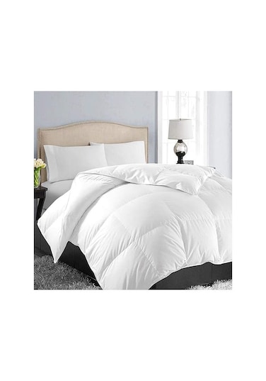 MUSA Luxurious Duvet Comforter - Down Alternative &amp; Microfiber Filled - All-Season Bedding (WHITE, Twin 160x200 cm)