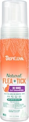 TropiClean Natural Flea &amp; Tick No Rinse Shampoo for Cats - 7.4 oz