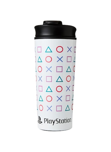 Pyramid International MTM25995 Playstation (Shapes) Metal Travel Mug, 2 Count (Pack of 1)