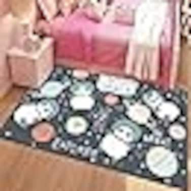 7mm 950g ultra crystal velvet 3D printed carpet 80*120 CM