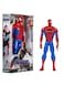 Spider-Man Action Figure 30cm Marvel Avengers Toy &ndash; Titan Hero Tech Series Spiderman Toy   Large Articulated Super Hero Doll with Classic Red &amp; Blue Suit   Endgame Movie Collectible Model for Kids Boys &amp; Girls 3+