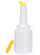 Store N Pour 2L Bottle -Fruit Juice Storage Containers- Streamline Your Bar Operations - Yellow