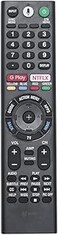 7SEVEN&reg; Bluetooth Voice Command Compatible with Sony 4K Smart LED UHD OLED QLED Android Bravia TV Remote Control Replacement of Original RMF-TM300U RMF-TM310U Models Sony Remote - Pairing Must!