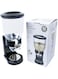 Yanek Cereal Dispenser - Airtight, Dual Compartment Food Storage Dispenser for Cereal, Granola, Snacks, and Dry Goods - Convenient and Durable Kitchen Organizer with Easy-Pour Spouts &lrm;2 Liters (Black)