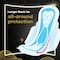 Always Maxi XL Thick Night Sanitary Pads With Wings White 24 Pads