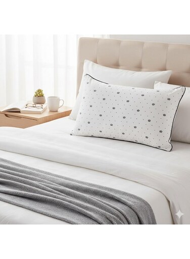 Home Throw Pillow   Decorative Cushion for Sofa, Bed, Living Room &amp; Chairs &acirc;&euro;&ldquo; Microfiber, Pre-Filled, Modern Design